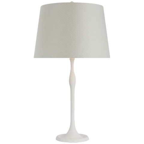 Romero Table Lamp, Plaster White