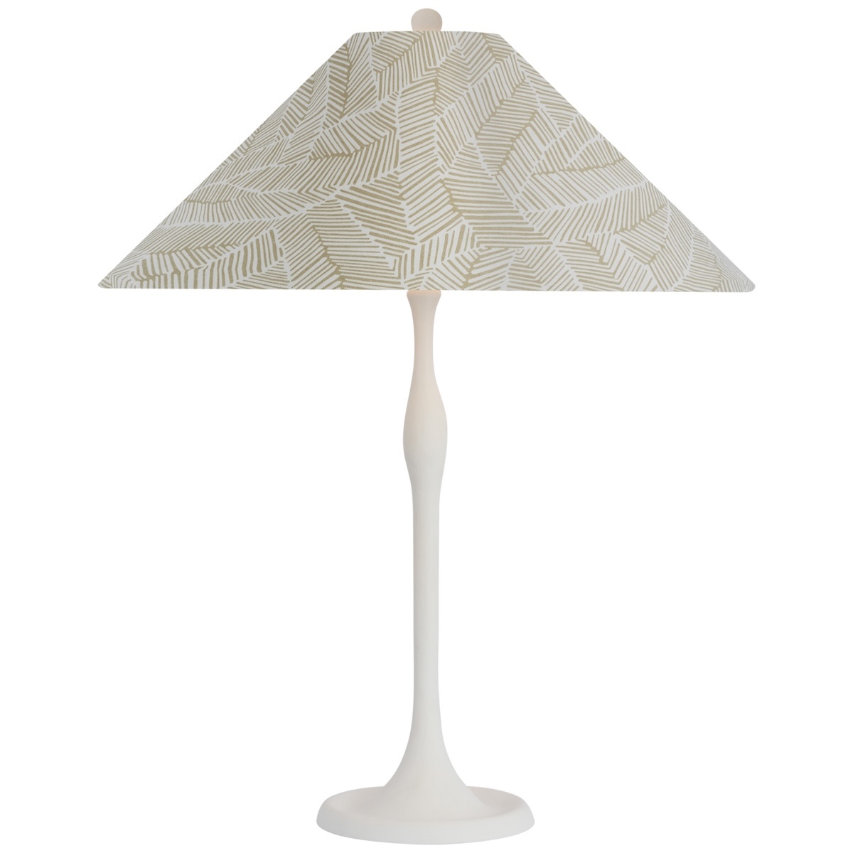 Romero Table Lamp, Plaster White