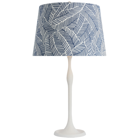 Romero Table Lamp, Plaster White