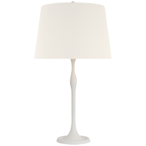 Romero Table Lamp, Plaster White