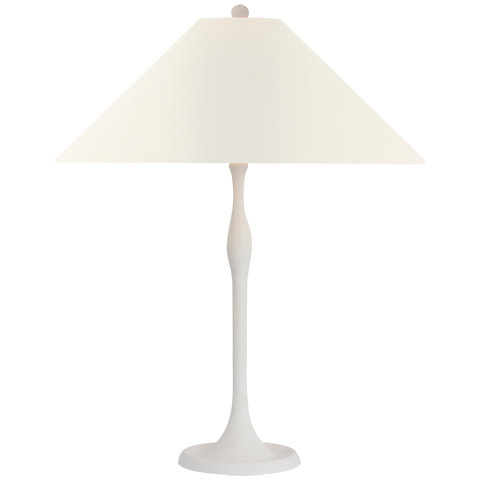 Romero Table Lamp, Plaster White