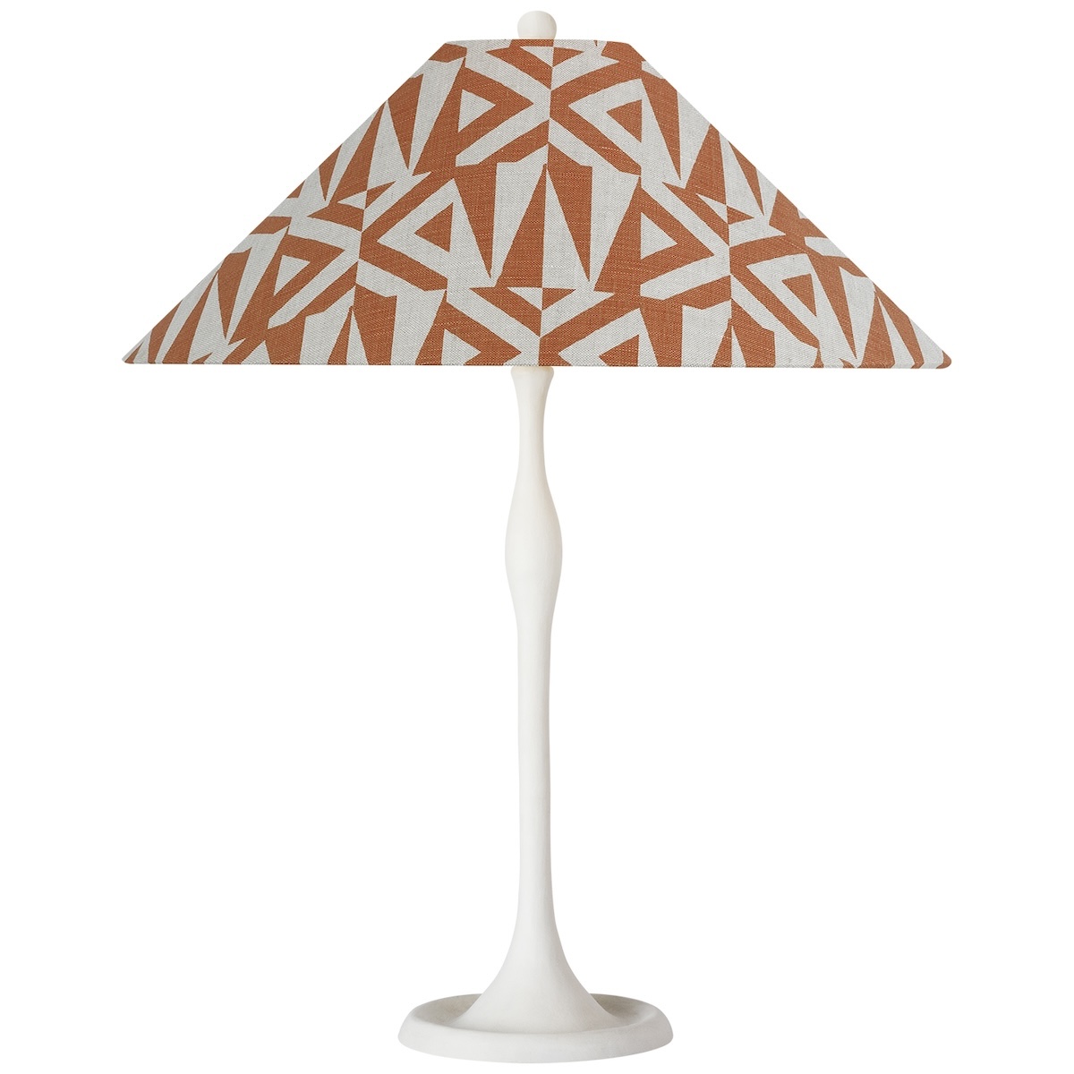 Romero Table Lamp, Plaster White