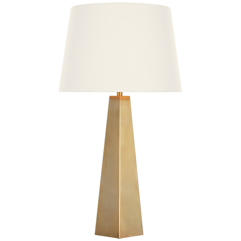 Zoran Table Lamp, Antique Brass