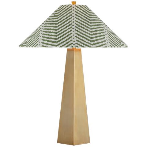 Zoran Table Lamp, Antique Brass