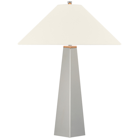 Zoran Table Lamp, Polished Nickel