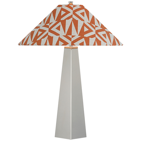 Zoran Table Lamp, Polished Nickel