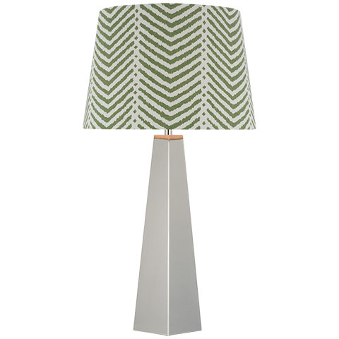 Zoran Table Lamp, Polished Nickel