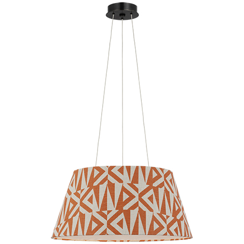 Caufield Hanging Shade, Bronze
