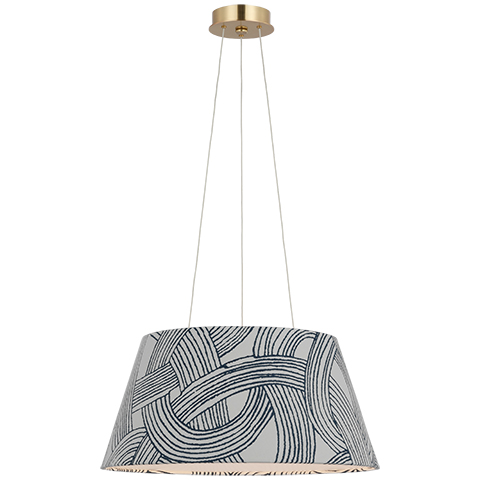 Caufield Hanging Shade, Brass