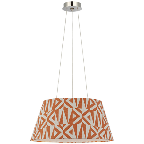 Caufield Hanging Shade, Nickel