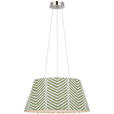 Caufield Hanging Shade, Nickel