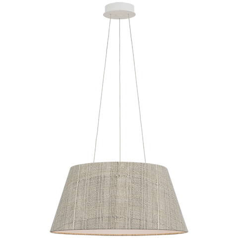 Caufield Hanging Shade, White