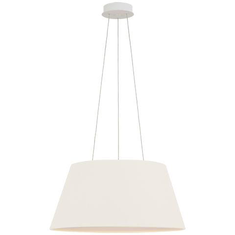 Caufield Hanging Shade, White
