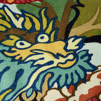 Chiang Mai Dragon Pillow