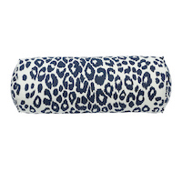 Iconic Leopard Bolster Pillow