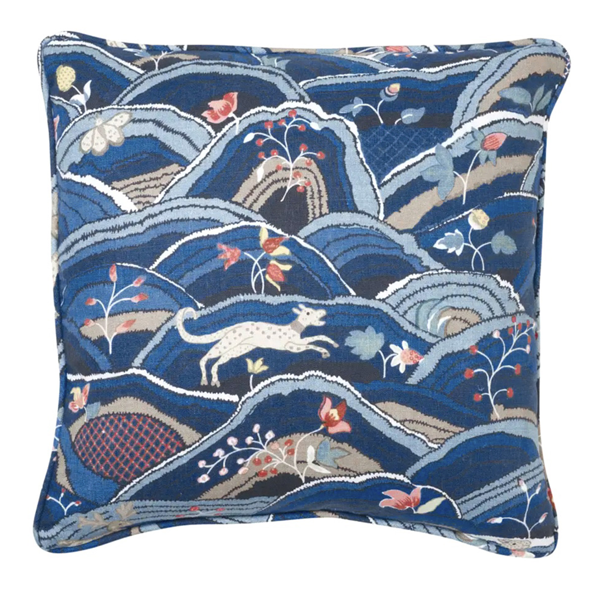 Rolling Hills Pillow - Blues Pillows & Accessories