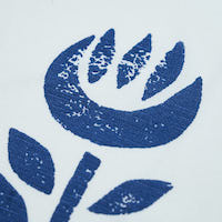 Rosenborg Hand Print Pillow