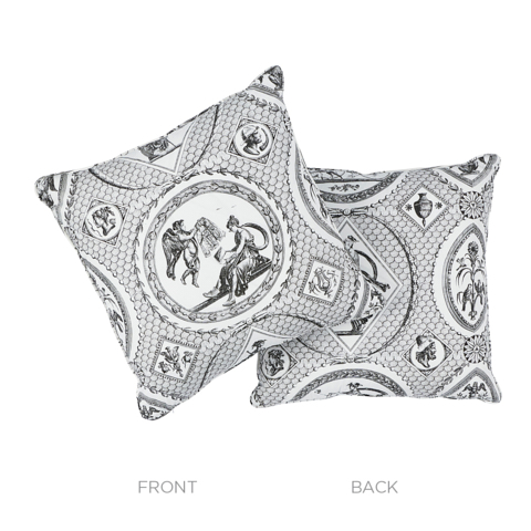 Les Scenes Contemporaine Pillow