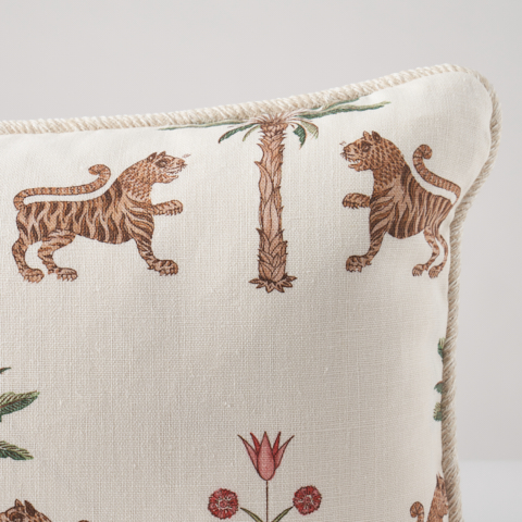 Tiger Palm Pillow
