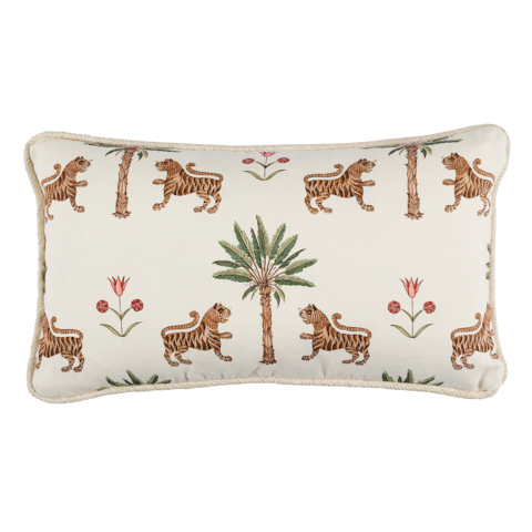 Tiger Palm Pillow