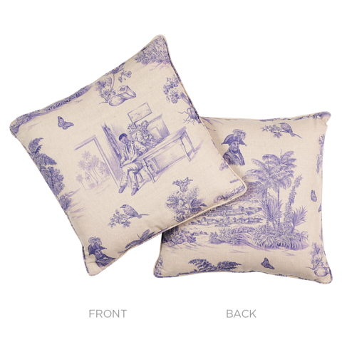 Toussaint Toile Pillow