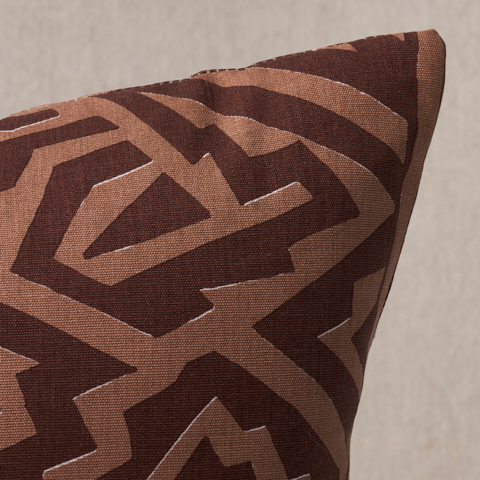 Jagged Maze Pillow