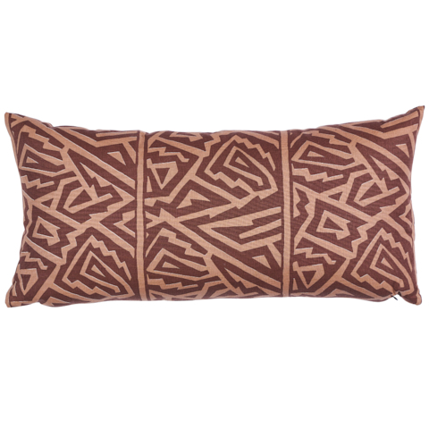 Jagged Maze Pillow