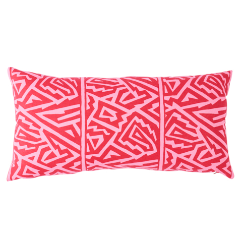 Jagged Maze Pillow