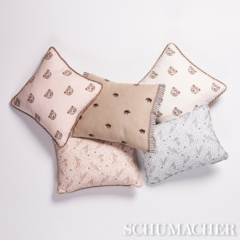 Bear Print Pillow