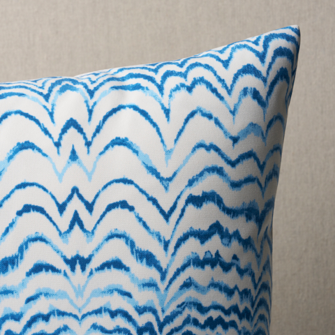 Ink Wave Print I/O Pillow