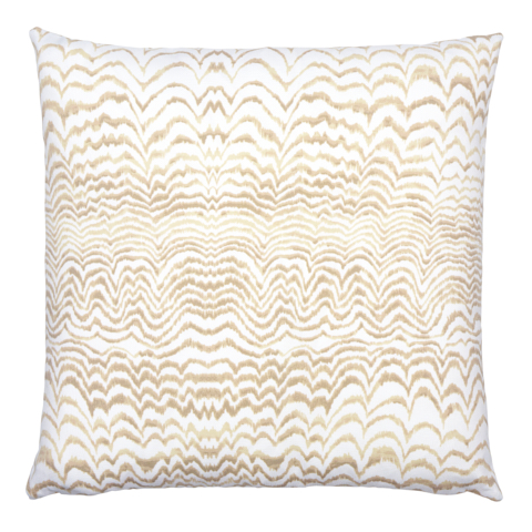 Ink Wave Print I/O Pillow