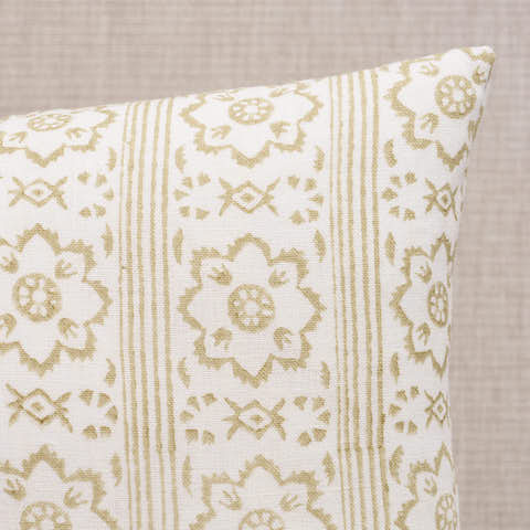 Sunda Hand Blocked Print Pillow
