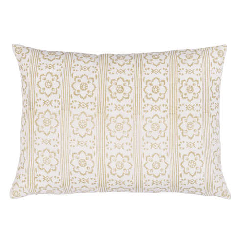 Sunda Hand Blocked Print Pillow