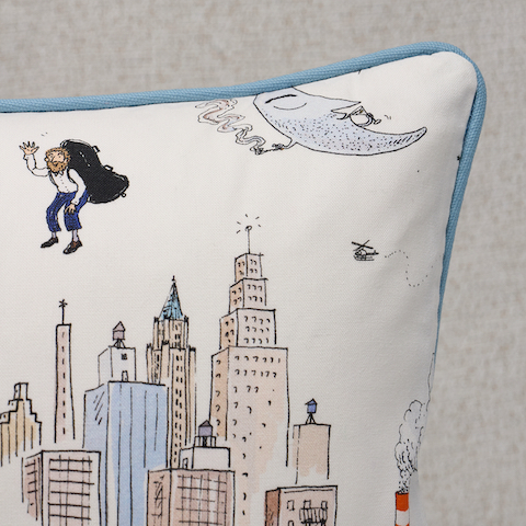 Street Scenes Pillow