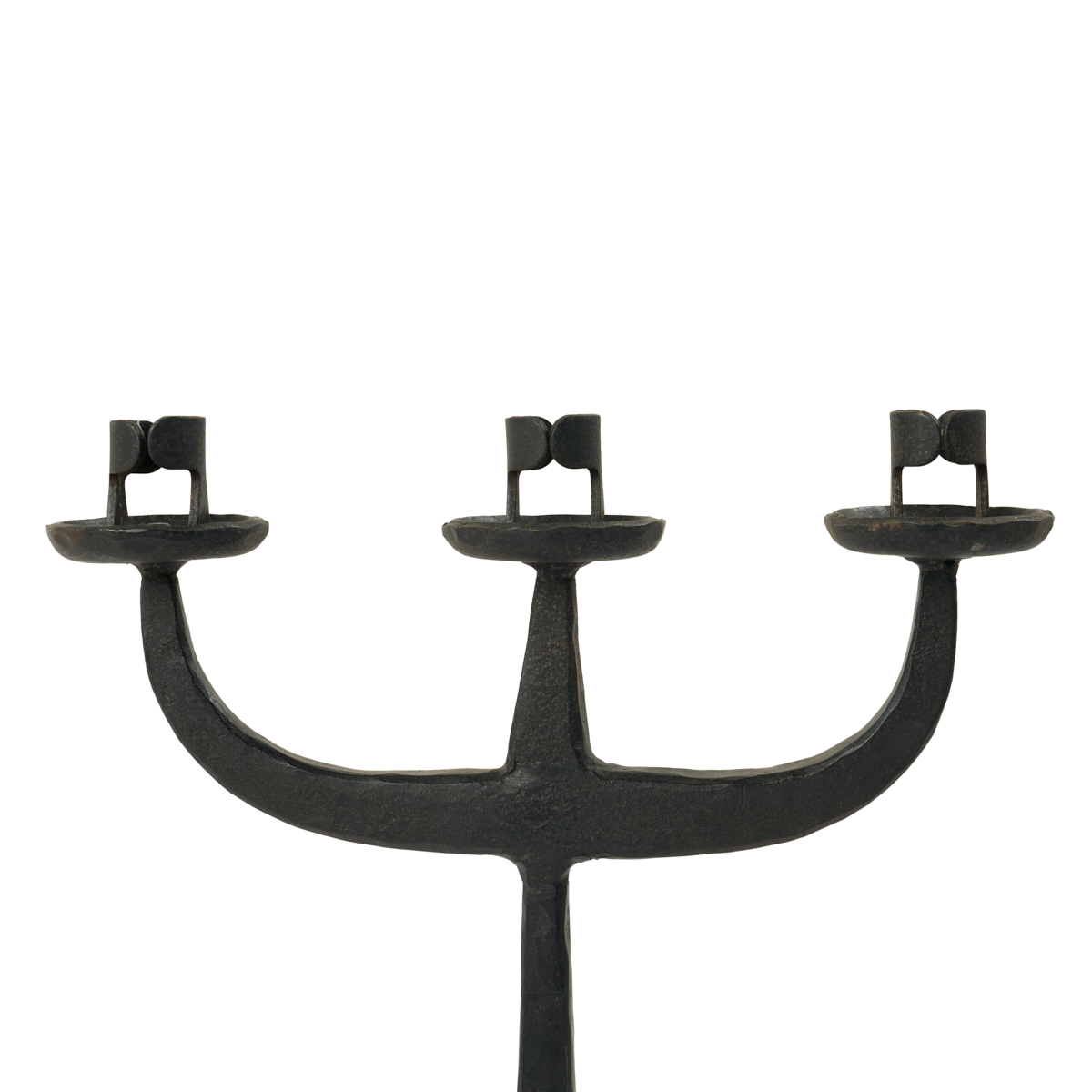 Mid-C Wrought Iron Candleabra