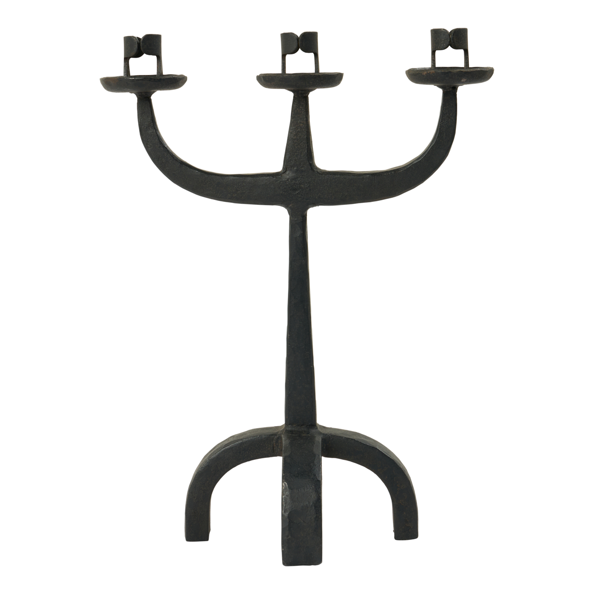 Mid-C Wrought Iron Candleabra