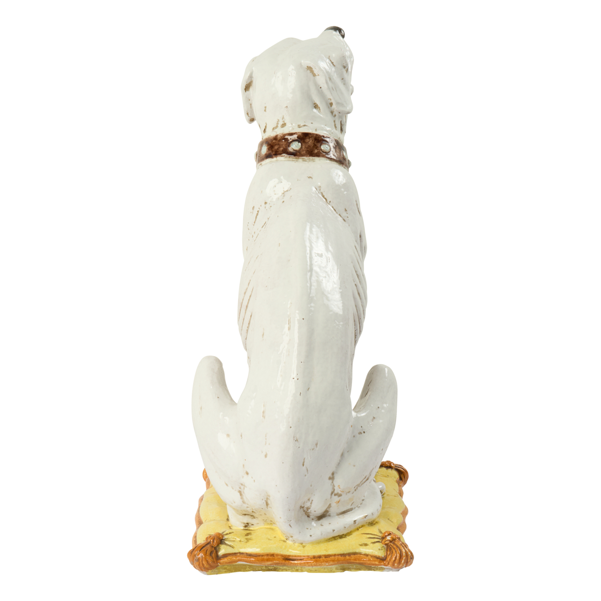 Mid-Century Earthenware Dog