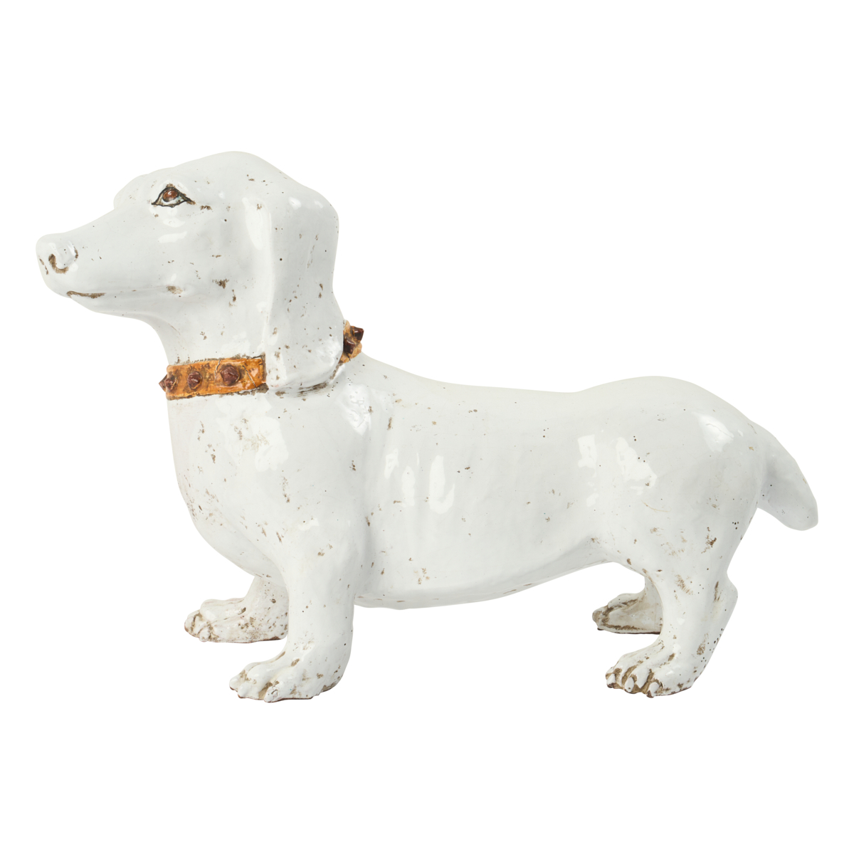 Large Italian Ceramic Dachshund