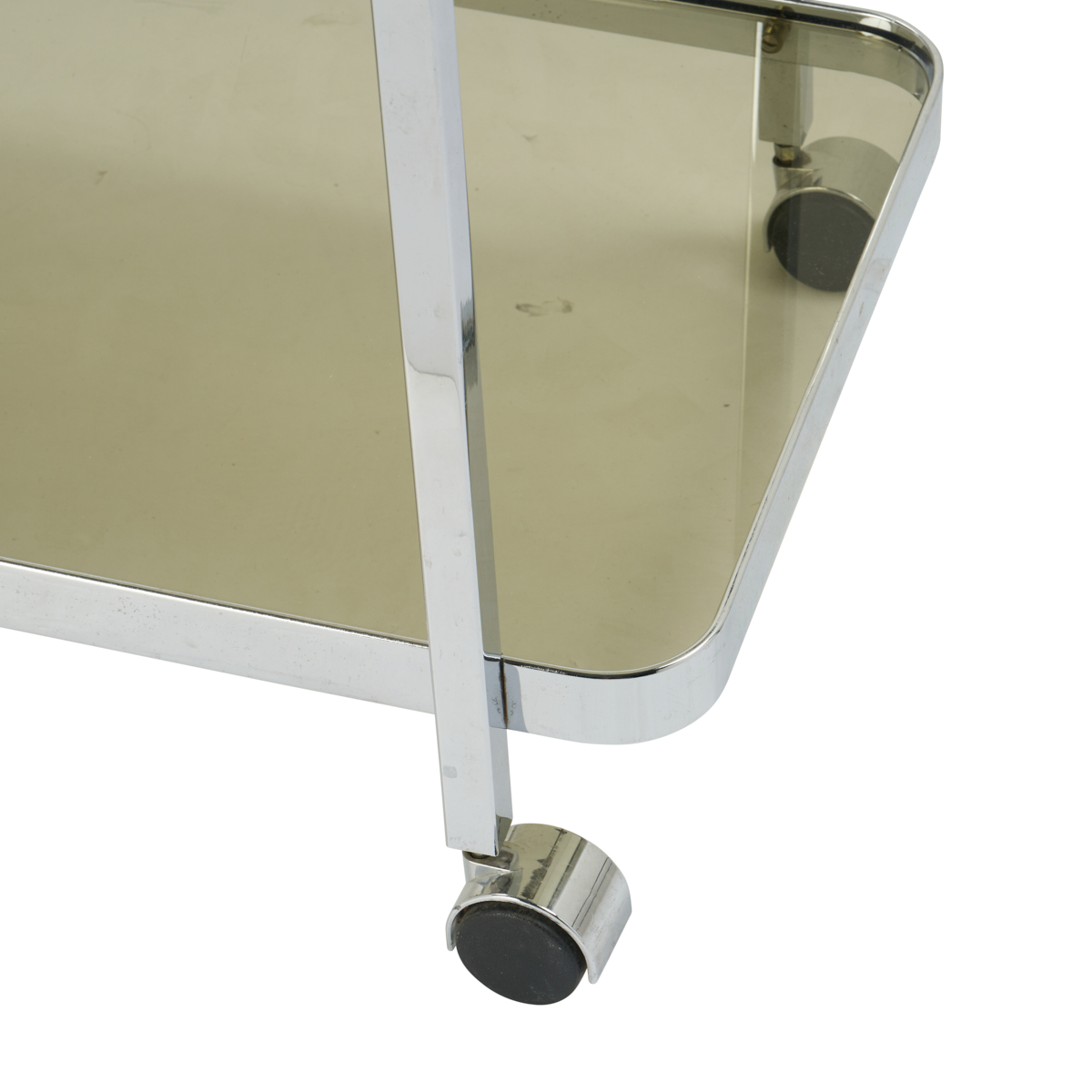 Mid-C Chrome Bar Cart, Italy