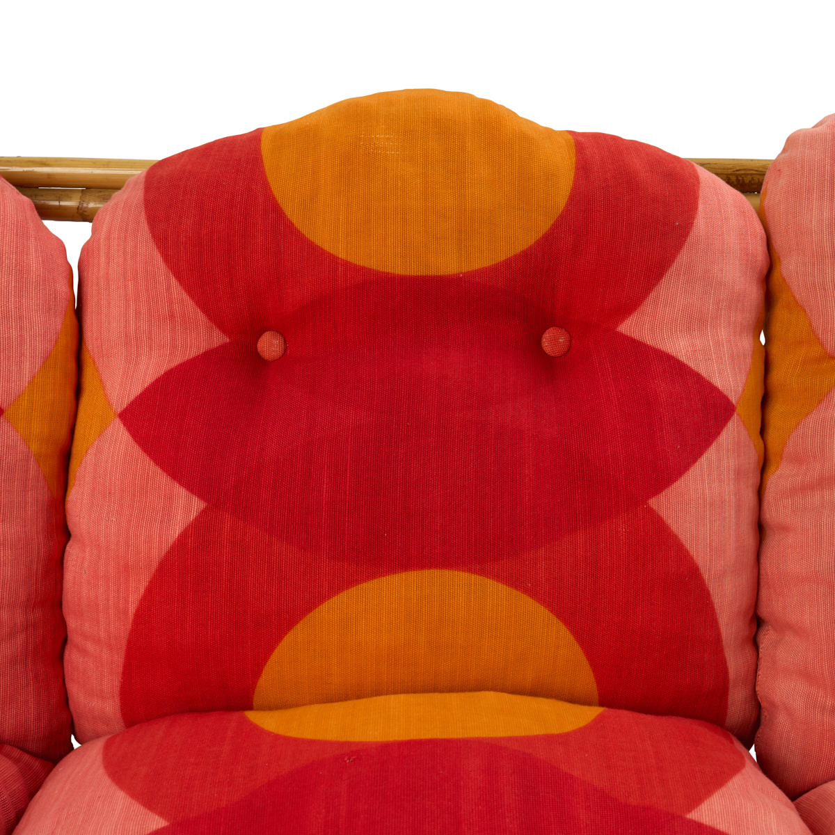 Italian Rattan Sofa, 1960's