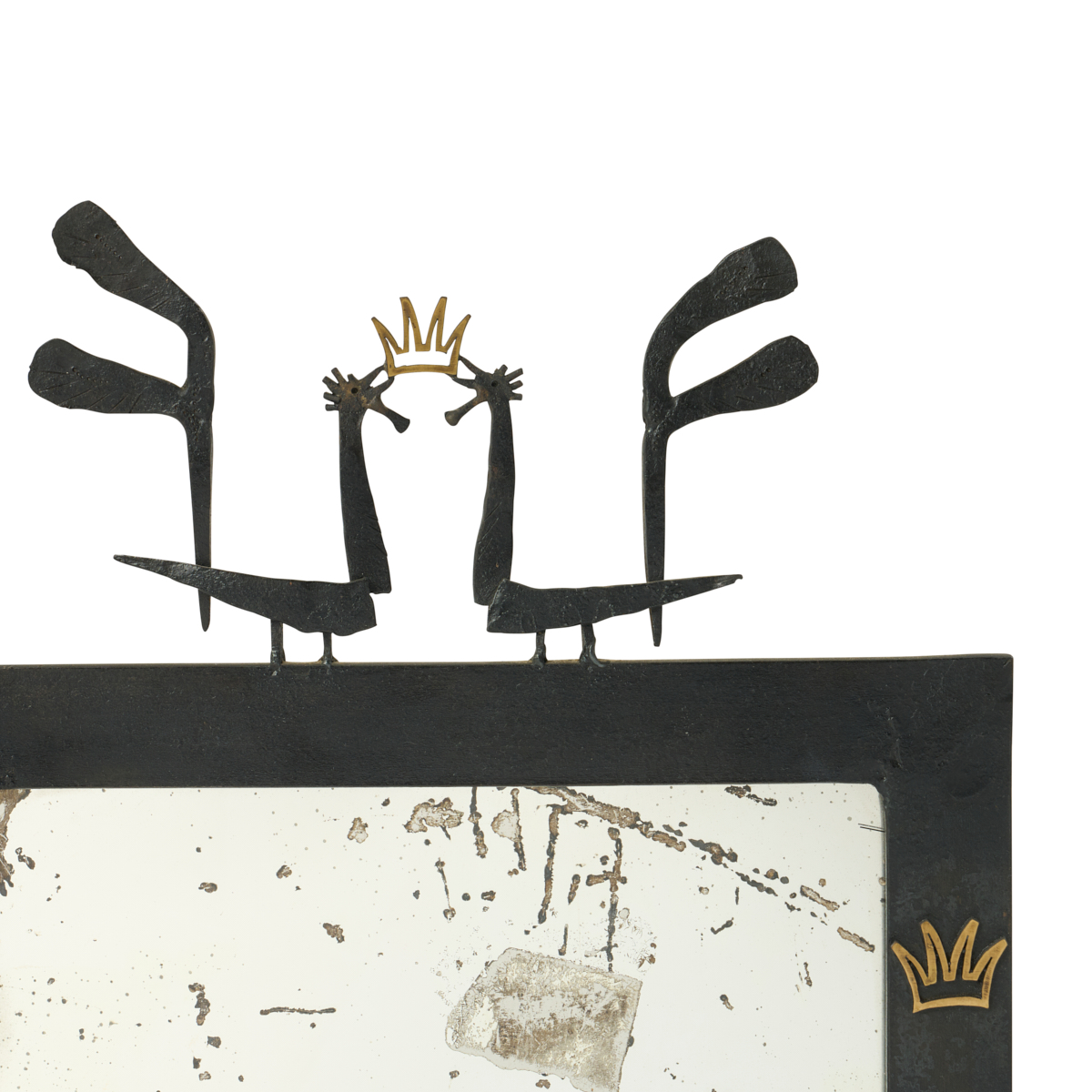 Wrought Iron Mirror, France