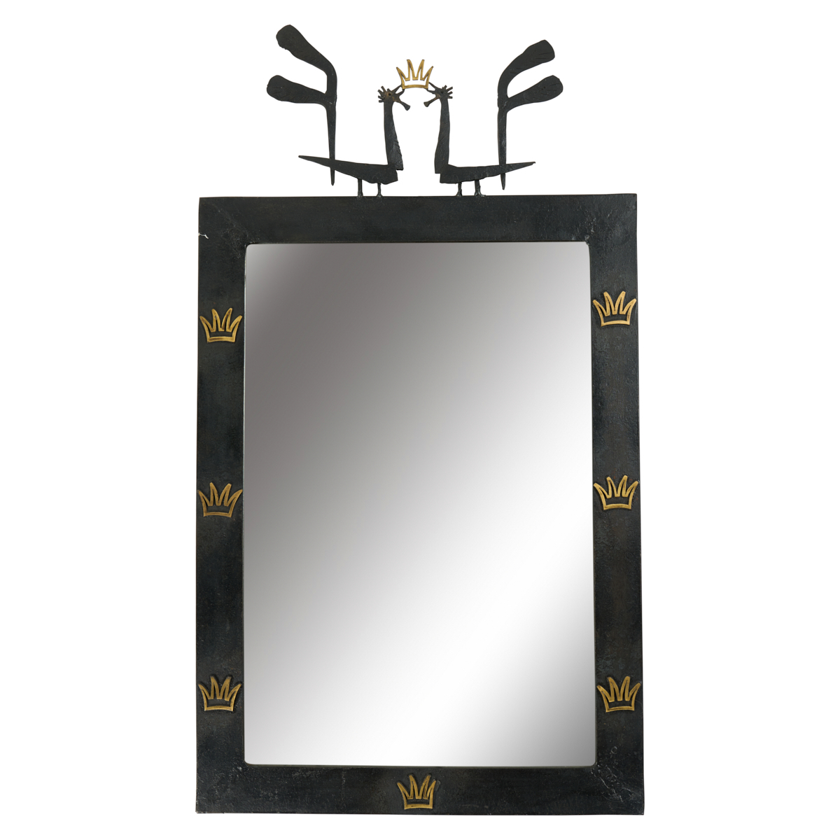 Wrought Iron Mirror, France