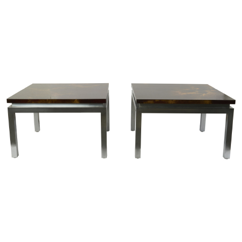 1970's French Side Tables