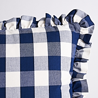 Camden Cotton Check Pillow