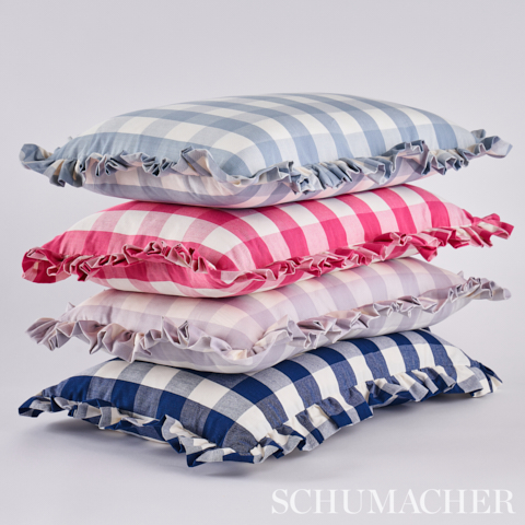 Camden Cotton Check Pillow