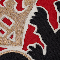 Lionheart Applique Pillow