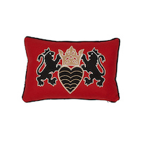 Lionheart Applique Pillow