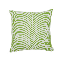 Zebra Palm Indoor/Outdoor Pillow