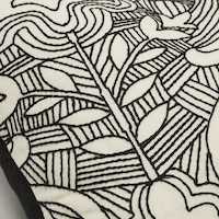 Hendrix Embroidery Pillow