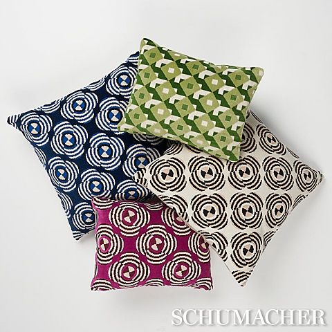 Dazzle Ship Velvet Pillow